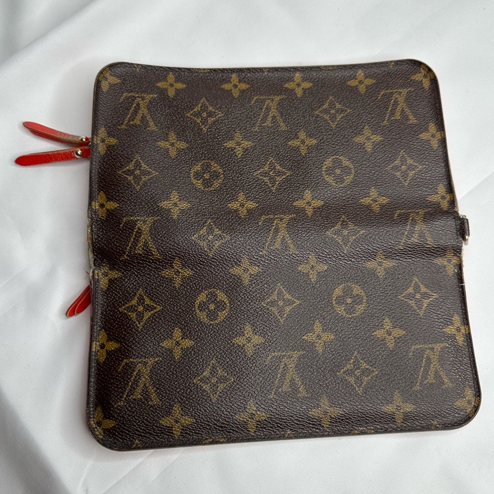 LOUIS VUITTON Monogram Red Orange Insolite Wallet GA2089 - Picture 3 of 13